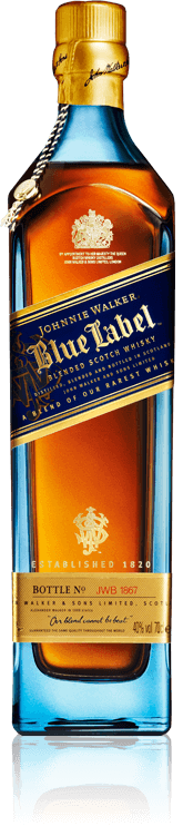 Personalised Johnnie Walker Blue Label - Porsche Chiller Engraving ...