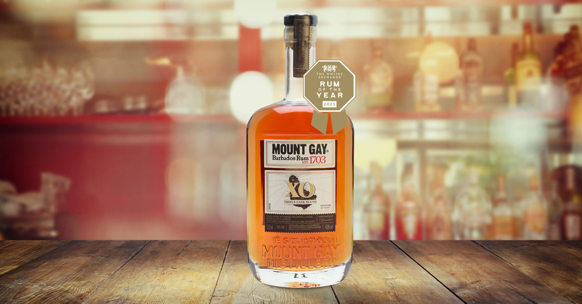 Rum of the Year 2021 – Mount Gay XO Triple Cask Blend : The Whisky Exchange