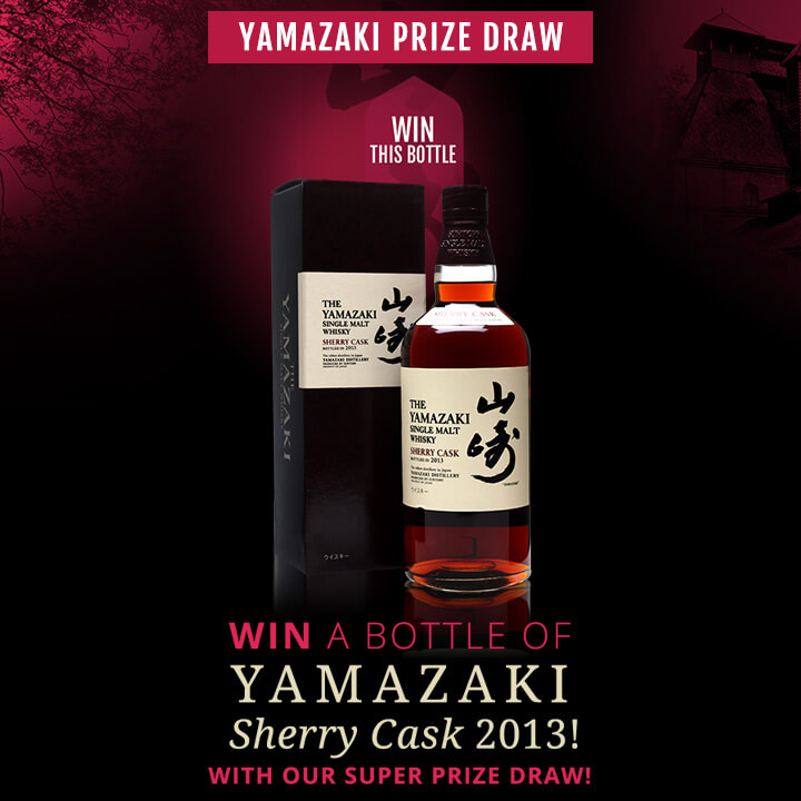 Win a bottle of Yamazaki Sherry Cask 2013 The Whisky Exchange