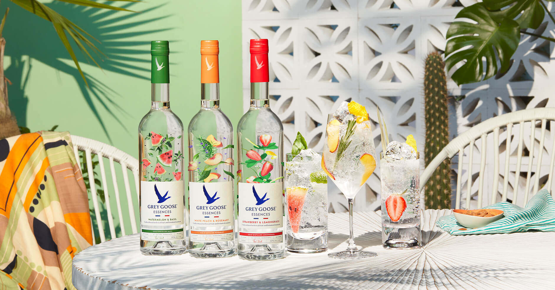 Grey Goose White Peach Rosemary Vodka