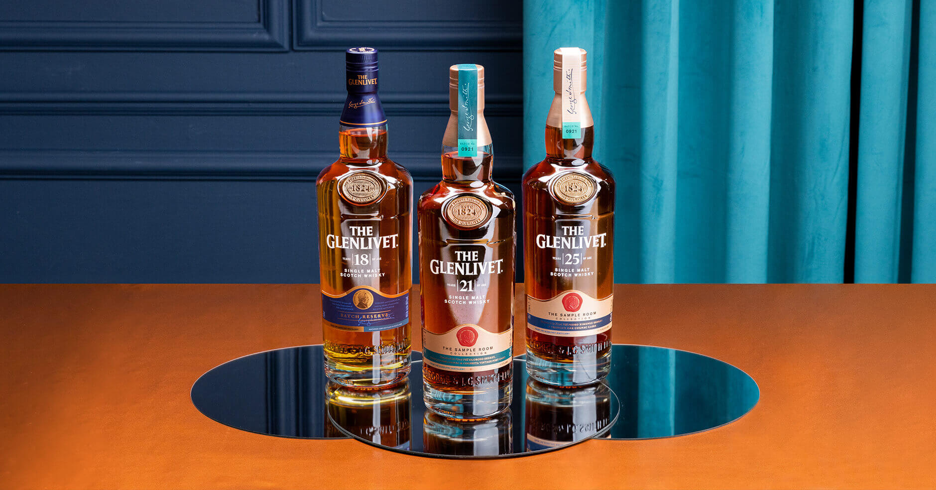 The Glenlivet Scotch Whisky, 18 ans d'age - Batch Réserve - Boursot - EN