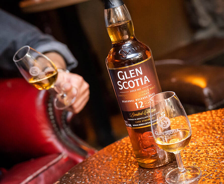 The limited-edition Glen Scotia Seasonal Release 2022 : The Whisky