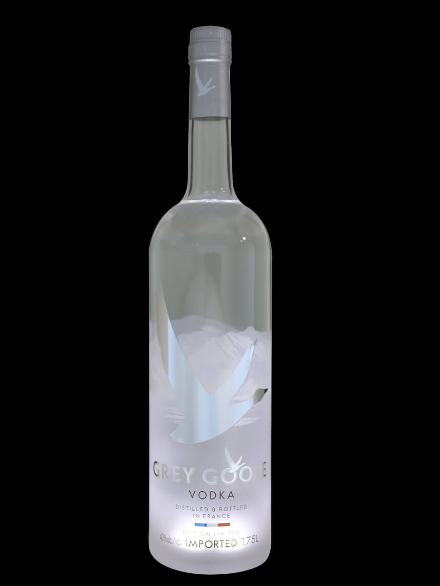Grey Goose La Lumiere Light Up Bottle Vodka