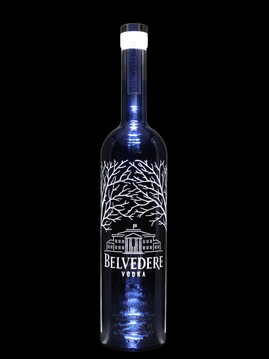 Purchase Belvedere 3 Liters with Light (Poland) Big Bottles Online