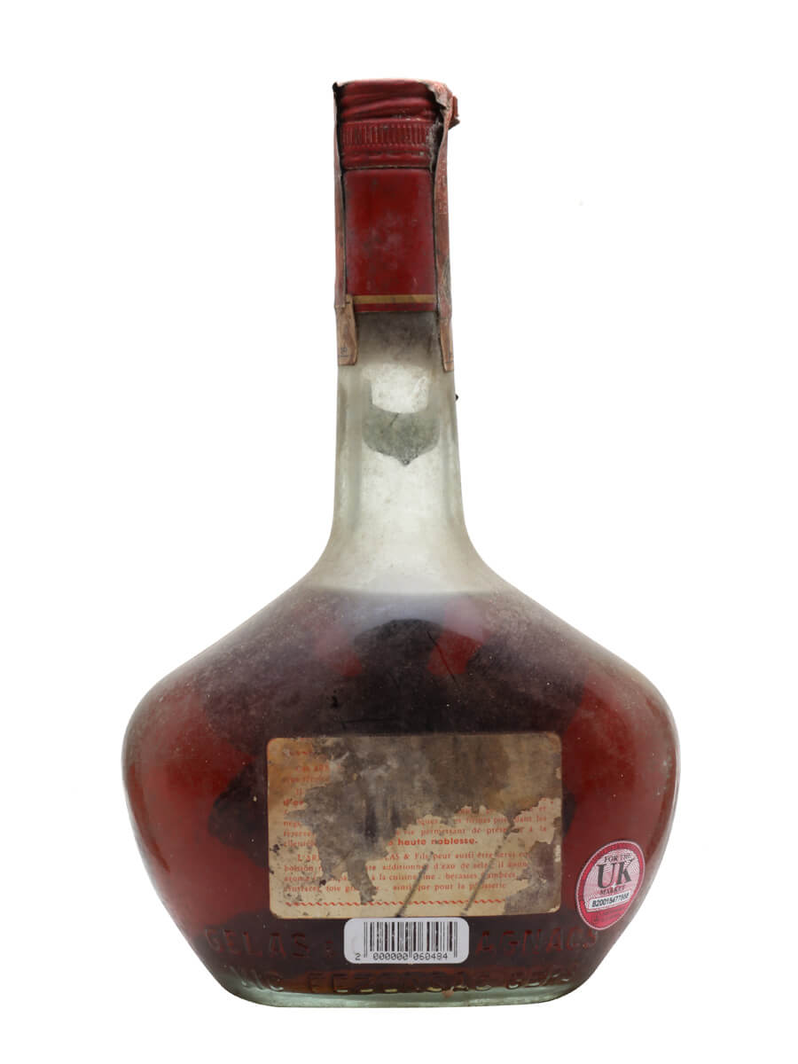 B Gelas 5 Year Old Armagnac Vieille Fine Bot 1970s The