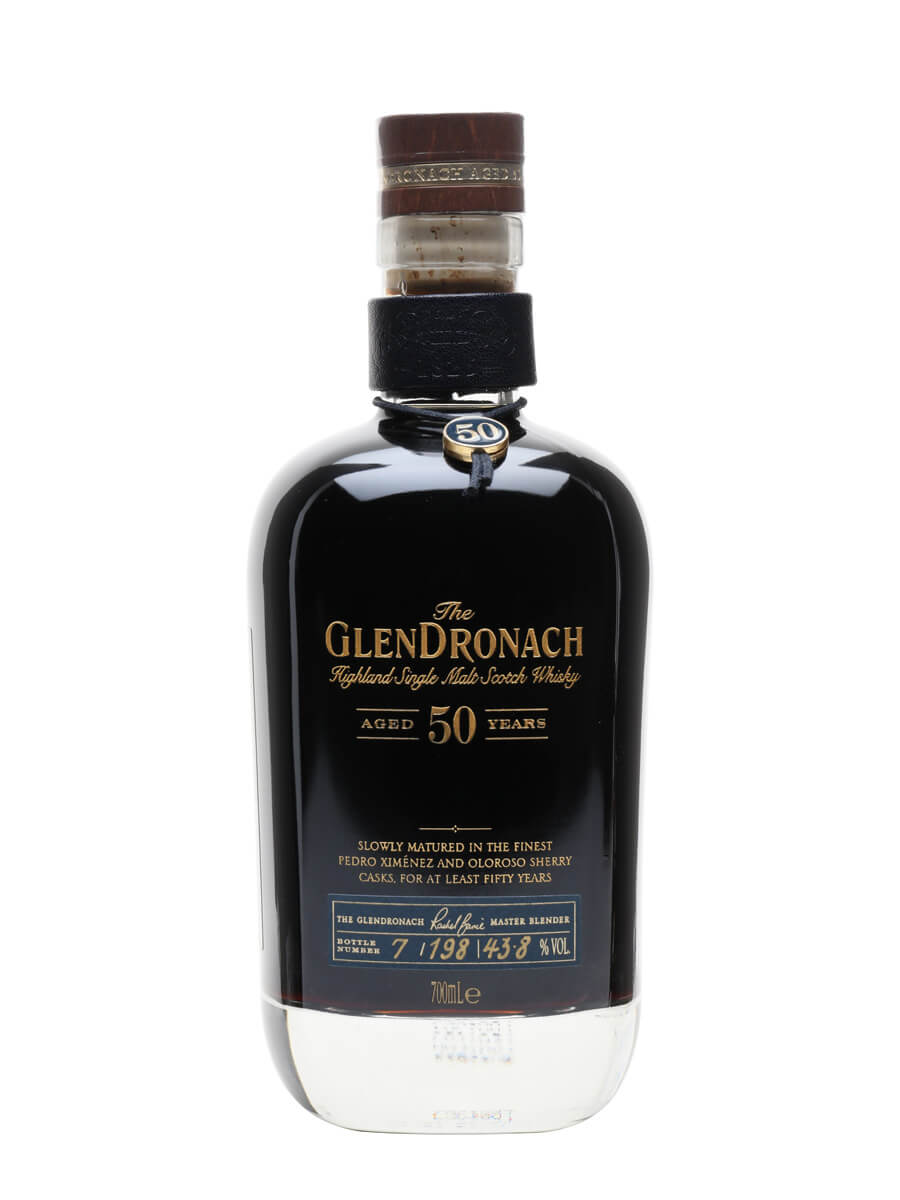 Glendronach 50 Year Old - Sherry Cask Scotch Whisky : The Whisky Exchange
