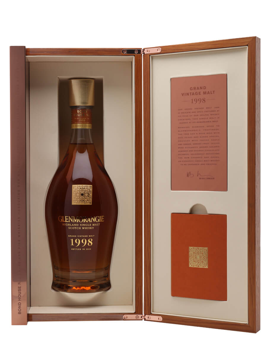 1998 Glenmorangie Highland Single Malt Scotch Whisky Aged 23 Years Rare Cask  750ML