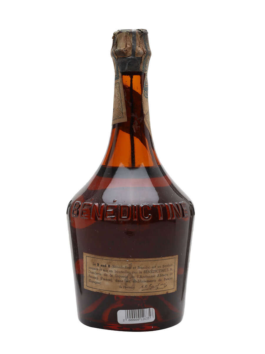 Benedictine & Brandy (B&B) - 43% - 75cl - Bot.1970s : The Whisky Exchange