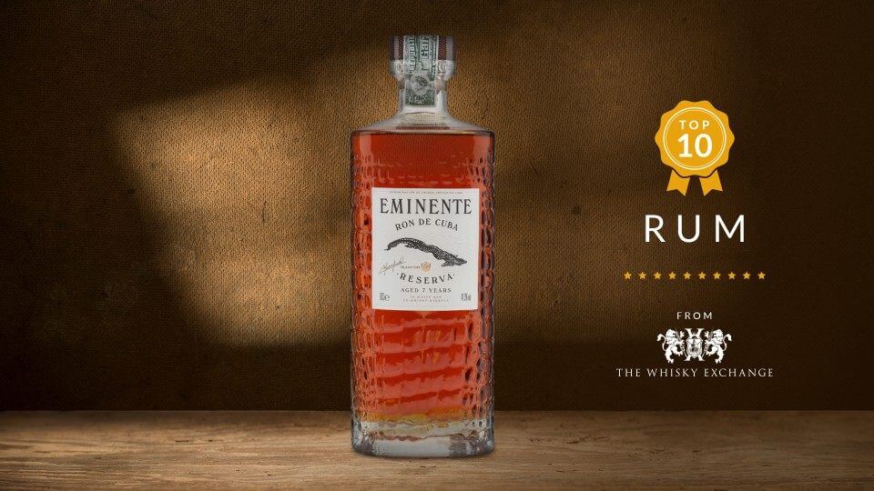 RUM - Eminente Reserva seven-year-old Cuban rum El Cafecito gift set