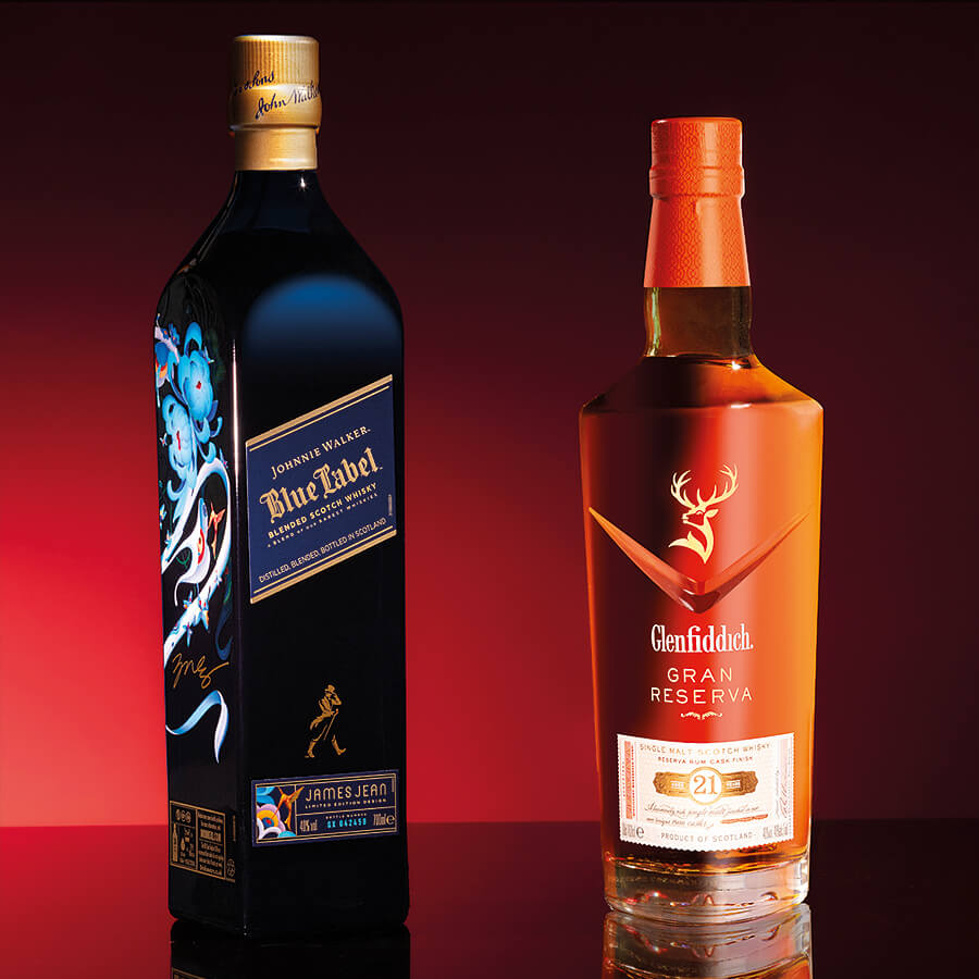 Johnnie Walker Taster Pack (Red-Black-Gold) : The Whisky Exchange